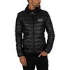 EA7 Emporio Armani Train Core Down - Piumino da uomo con cappuccio Nero XXXL