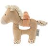 Sterntaler Greifling Cavallo Sunny - Giocattolo per le abilità motorie per sonagliare, sentire e giocare, peluche per neonati e bambini con sonaglio come amico fedele, giocattolo per bambini in