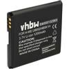 vhbw batteria compatibile con Huawei Ascend Y200, Ascend Y201 Pro, C8650, Ideos U8650, M865 smartphone cellulare (1200mAh, 3,7V, Li-Ion)
