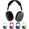 Generico Cuffie Sovraurali On Ear Bluetooth, Radio FM e Suono Potente, Bluetooth 5.3, Cavo di Ricarica, Microfono Incorporato, Wireless, per Smartphone, PC, Tablet, Sport, colore casuale