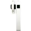 MICEL - 51415 - Chiusura a scatto in nylon per porte, adatta per mano destra, colore bianco, 52 x 145 x 55 mm