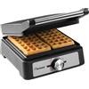 Bestron AWM100BL - Piastra per waffle, in acciaio