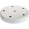 Brightium FLORON METALLICO 6 Uscite BIANCO ø16 cm