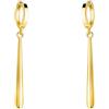SOFIA MILANI - Orecchini da Donna in Argento 925 - Placcati in Oro - Orecchino Pendente a Barra - E2968