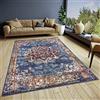 HANSE Home Maderno - Tappeto orientale classico a trama fitta con ornamenti vintage, morbido pelo corto, per camera da letto, sala da pranzo, soggiorno, corridoio, blu, 160 x 235 cm