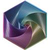 Viojrlly Fractal Fidget Hexagon 3D, Antistress Fidget Toys, Giocattolo Creativo Antistress, Giochi Sensoriali Autismo, Giocattolo Sensoriale Geometrico Esagonale Colorato, Adatto per Ragazzi e Ragazze