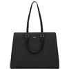 Carlheim, Gotland Genuine Leather collection, Mary Genuine Leather Handbag (Black)