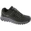 Skechers Mens Trainer-vertici al Draft Superiore, Scarpe da Ginnastica Uomo, Nero Sintetico Mesh Charcoal Trim, 40 EU
