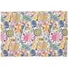 Giraffenland Cuscino termico - semi di uva - 30x20cm - Flower Power - Cotone Bio - Terapia caldo e freddo
