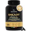 Bandini® Mumijo Shilajit Himalayano Puro 40.000mg 120 capsule, l'originale dall'Himalaya, con 85 minerali, con 80% Acido Fulvico e Vitamina B6, oltre 85 oligoelementi, 100% Vegano, Senza Additivi