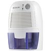 Blendend Deumidificatore Kuken 23 W, efficace per rimuovere 250 ml di umidità al giorno. Ideale per piccoli spazi, migliora la qualità dell'aria e previene la muffa. Compatto e silenzioso.