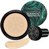SIAMHOO Fondotinta CC Crema con Fungo Testa D'aria Cuscino Copertura Completa per Trucco impeccabile Anche Tonalità Della Pelle 0.7oz - Ivory