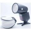 Generico DIFFUSORE FLASH CIRCOLARE MACRO ESTERNO RIFLETTORE SOFTBOX diffuser reflector compatibile con GODOX V1 V1n V1c V1s V1f V100 V1 PRO NEEWER Z1 Z2 Yongnuo YN650EX-RF flash circolare ritratto fotografia