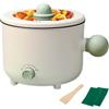 Tuzsocr Piccola pentola elettrica a caldo pentola,Ramen Cooker per cucina,Studio/Hotel (stile 3) Studio/Hotel