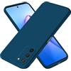 EASSGU Custodia per Samsung Galaxy S10 Lite/Galaxy A91 (6.7 Inches), Cover Morbida in Silicone TPU - Blu zaffiro