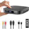 Desobry lettore DVD per TV HD 1080p, region free, con ingresso scheda USB/TF HDMI/RCA
