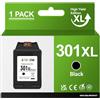 Neiber ATOPINK Cartucce 301XL Nero Sostituzione per Cartuccia HP 301 Nero, 301 XL Nero Compatibile con HP DeskJet 1510 2540 3050 2050 1050 2510 1000 1010 Envy 4500 5530 4502 4503 5532 OfficeJet 2620 4630