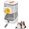 Dokeno Automatico di Abbeveratoio per Animali, Distributore di Acqua Per Animali Domestici, Fontana d'Acqua Sospesa per Animali Domestici, per Cani Gatti Coniglio Cavia Cincillà, 700ML (Abbeveratoio)