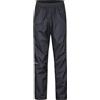 Marmot Uomo Precip Eco Full Zip Pant Short, Pantaloni Impermeabili, Sovrapantaloni Traspiranti, Pantaloni Leggeri da Trekking, Pantaloni da Trekking Antivento, Black, XXL