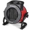 Orbegozo FHR 2050, termoventilatore, ceramica professionale, 2000 W, 2 potenze di calore, controllo della temperatura regolabile, protezione da surriscaldamento, posizione ventola, colore rosso