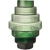 Pols Potten - Vaso Steps - Verde - Vetro soffiato a bocca