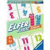 Ravensburger - 20947 Elfer Raus! Junior - Gioco di Carte 2-6 Giocatori, Gioco dai 5 Anni per Bambini e Adulti, Stanza Numero 1-20 - Regali di Compleanno