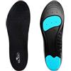 MOISO Solette Orthotiche con Supporto Archetto, Solette da Lavoro per Uomo, Donna, Azione Ammortizzante e Anti Urti, Taglia