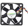 ASHATA Ventola di raffreddamento da 5 cm 12V 1,50 W 4 pin per computer, dissipatore di calore ad alta velocità di rotazione 3800rpm