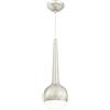 Westinghouse 6329740 Lampada a Sospensione LED per Interni Monoluce, Nichel Spazzolato
