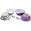 DeColorDulce sg1220 Set Capsule e bandierine, Carta, Multicolore, 20 x 12 x 3 cm, 24 Pezzi