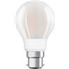 LEDVANCE lampadina Smart LED con Wifi, base B22d, dimmerabile, bianco caldo (2700K), forma della lampadina, glassato, sostituzione per lampadine 60W, controllabile con Alexa, Google & App, 1-pack.