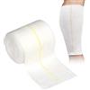 Yeasing Bende tubolari a 2 vie, 10,75 cm x 5 m, lavabile, fascia elastica per lo sport, bendaggi di supporto per la ritenzione di medicazioni, bendaggi asciutti e bagnati