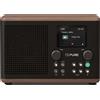 PURE Classic H4 Radio Portatile Digitale colore Nero e Legno - 252985
