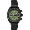 Spinnaker Orologio cronografo da uomo con scafo da 42 mm con cinturino in pelle SP-5068, Putting Green, Vintage