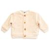 Bamboom Cardigan in Velluto Avorio 18 Mesi