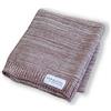 Bamboom Coperta Estiva Lavorata a Maglia 75x100 cm - Bric White Melange