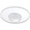 Zarivy Paralume cilindrico Dori E27 in bianco, 45 cm di diametro e 22 cm di altezza, realizzato in tessuto popeline. Ideale per dare un tocco elegante e moderno a qualsiasi spazio.