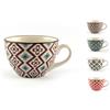 LIONESS Mosaik tazza tè senza piatto decori assortiti (minimo 12 pezzi)