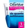 Clearblue Test di Gravidanza con Indicatore delle Settimane, 1 Test Digitale