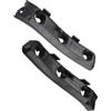 TOTMOX 1 paio di staffe per paraurti sinistro e destro, supporto per paraurti posteriore, staffa di supporto per paraurti posteriore, compatibile con Kia Rio 2012-2017, 86613-1W200 86614-1W200