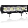 Willpower Faro da lavoro, 30 cm, 240 W, 12 V, 24 V, impermeabile, per fuoristrada, trattore, luce supplementare