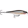 Rapala Esca con Ami Due N. 4, 0.9-1.5m di Profondità di Nuoto, 10cm Dimensioni, Argento