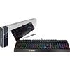 MSI Vigor GK20 DE (tastiera per gaming, cablata, interruttore a membrana, layout QWERTZ, nero)