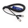 Eonvic 6G BNC Cavo HD SDI A spirale Cavo di prolunga Cavo coassiale RF da 75 Ohm per videocamere 4K (dritto)