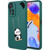 UPLAI Cover per Xiaomi Redmi Note 11 Pro+ Plus 5G, Ultra Sottile Silicone Liquido Antiurto Custodia con Modello di Pittura 3D, Premio Morbido Fodera Fibra, Elegante Carino Caso. P3