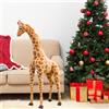 Peluche Giraffa Decor Confortevole 80 cm per Ragazzi Ragazze Bambini Adulti