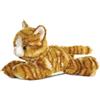 Aurora World- Aurora, 31277, Mini Flopsies, Molly Gatto, 20.5cm, Peluche, Marrone, Colore Brown