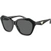 Emporio Armani EA4221 501787 | Occhiali da Sole Graduati o Non Graduati | Prova Online | Plastica | Oversize, Cat Eye, Ovali / Ellittici | Nero | Adrialenti