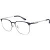 Emporio Armani EA1158D 3018 | Occhiali da Vista Graduati | Unisex | Metallo | Quadrati, Browline | Blu | Adrialenti