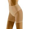 Wolbar Donna Slip Modellante A Vita Alta con Inserti in Mesh Mutande Pancera Contenitiva Design Confortevole E Invisibile per Modellare Una Silhouette Liscia E Snella, Beige,M
